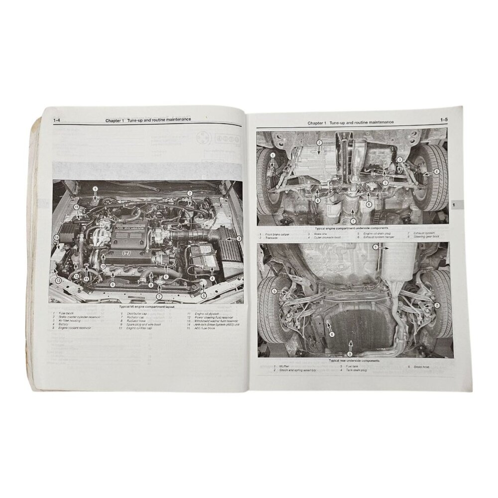Haynes Honda Accord 1994 Thru 1997 Automotive Repair Manual 42013 Service Book - Picture 7 of 11